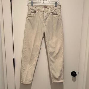 Ditcher Crop Khaki Jeans